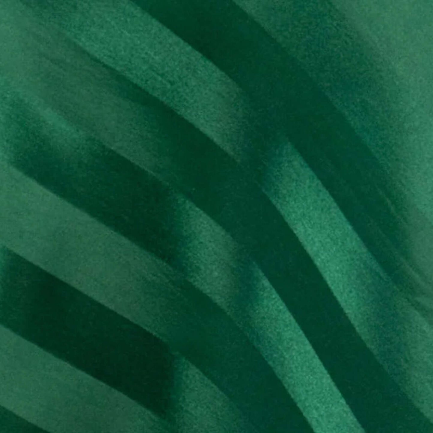 Satin 72"x72" Table Overlay Square Tablecloth Hunter Emerald Green - Stripe Table Topper