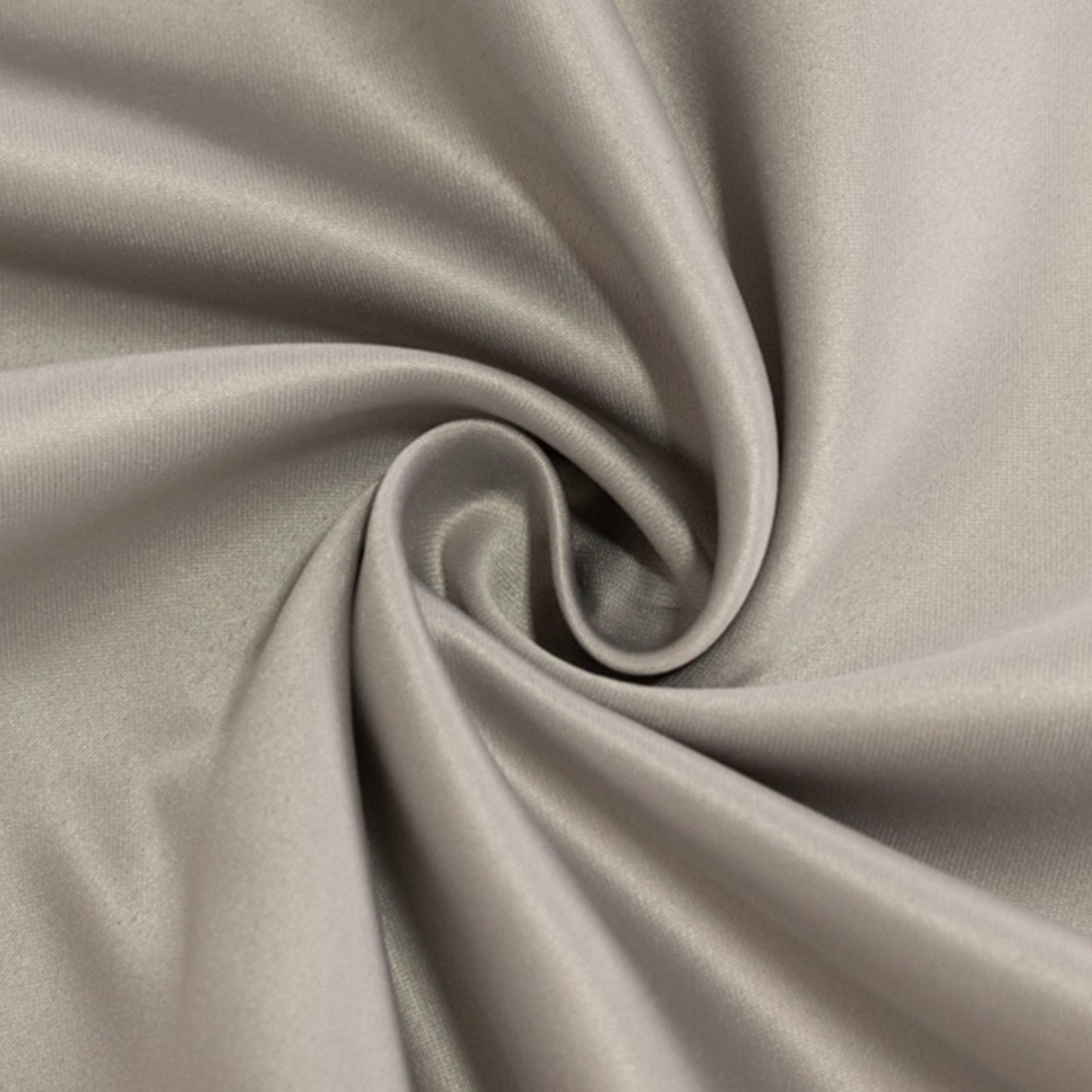 Lamour Satin 72"x72" Table Overlay Square Tablecloth Silver - Smooth Finish Table Topper
