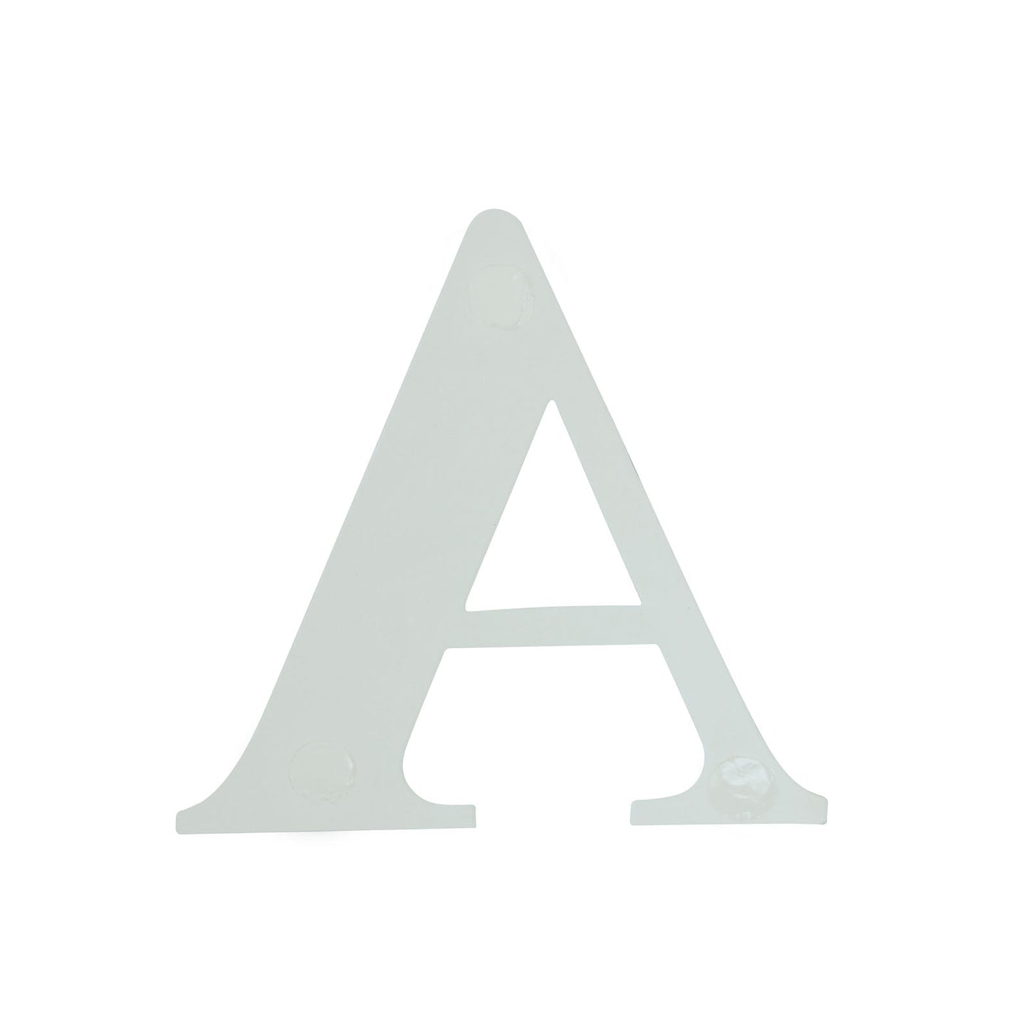 4 Pack 5" Iridescent Alphabet Stickers Banner, Customizable Stick on Letters - Y