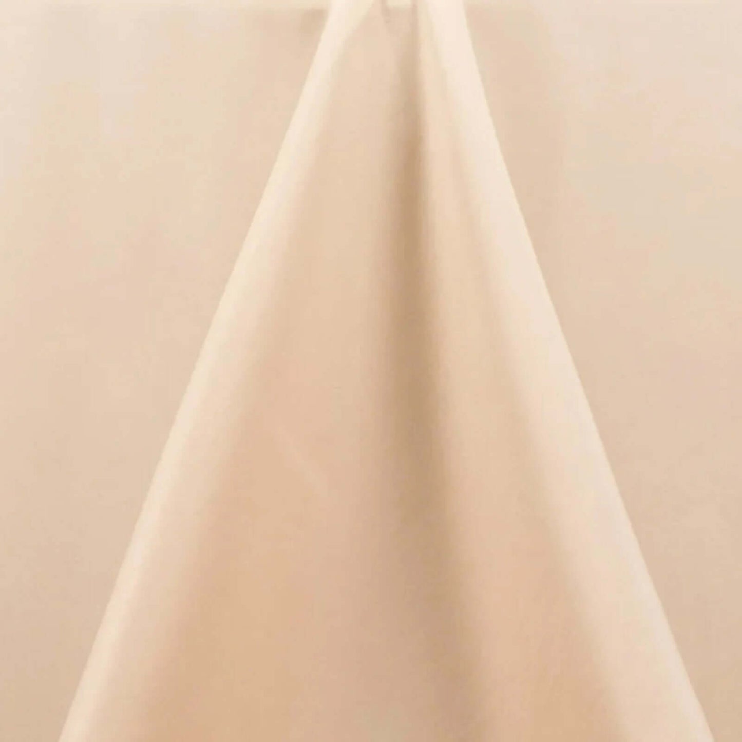 Premium Polyester 60"x102" Rectangle Tablecloth Beige - Durable 220GSM Wrinkle-Resistant Table Cover