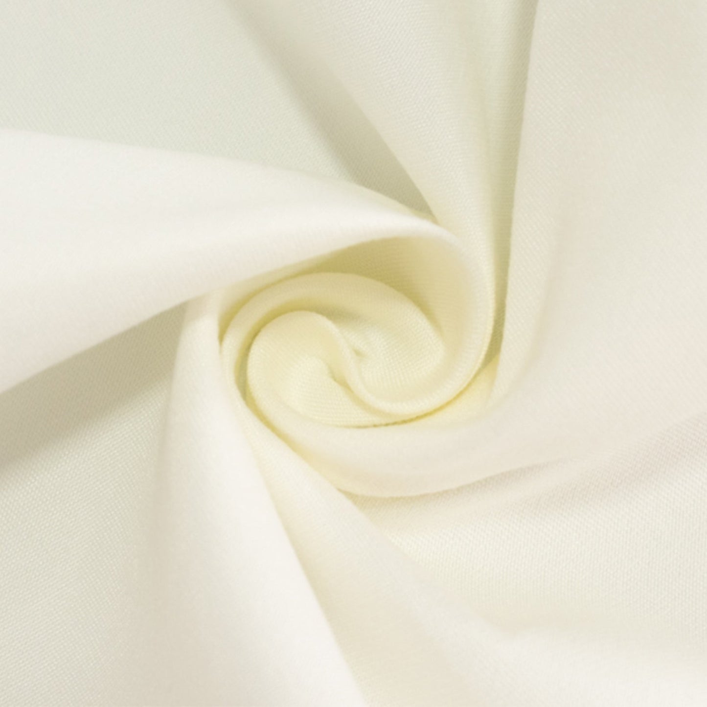 Cotton Blend 90"x156" Rectangle Tablecloth Ivory - Seamless Wrinkle-Resistant Table Cover