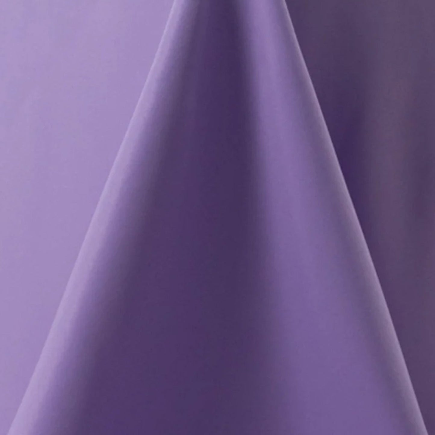Premium Polyester 90" Round Tablecloth Lavender Lilac - Stain and Wrinkle-Resistant Design with 220GSM Thickness Table Cover