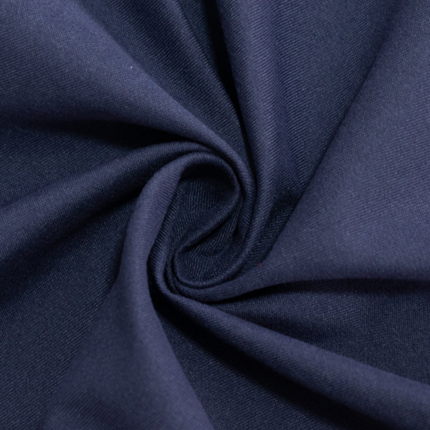 Cotton Blend 70" Round Tablecloth Navy Blue - Wrinkle-Resistant Table Cover