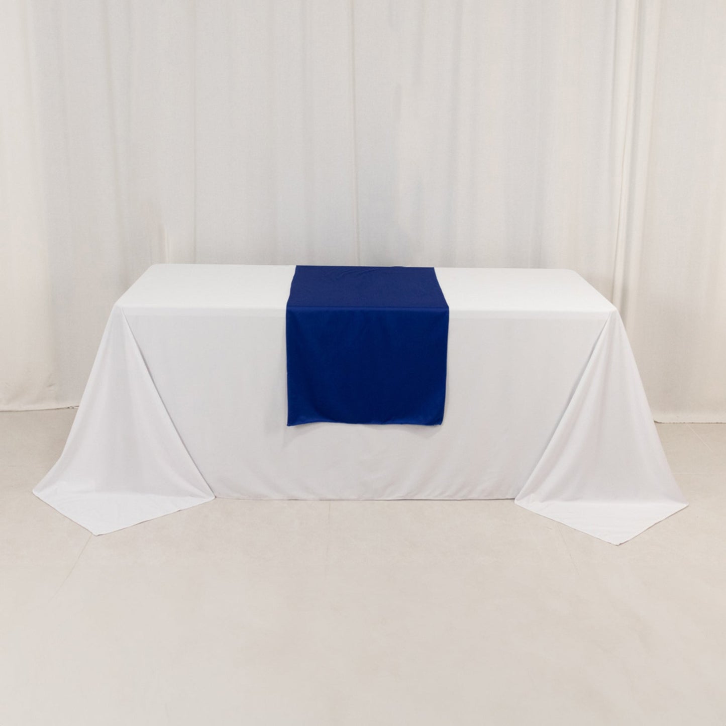 Wide Premium Polyester 24"x72" Table Runner Royal Blue - Sublimation Printable Banner