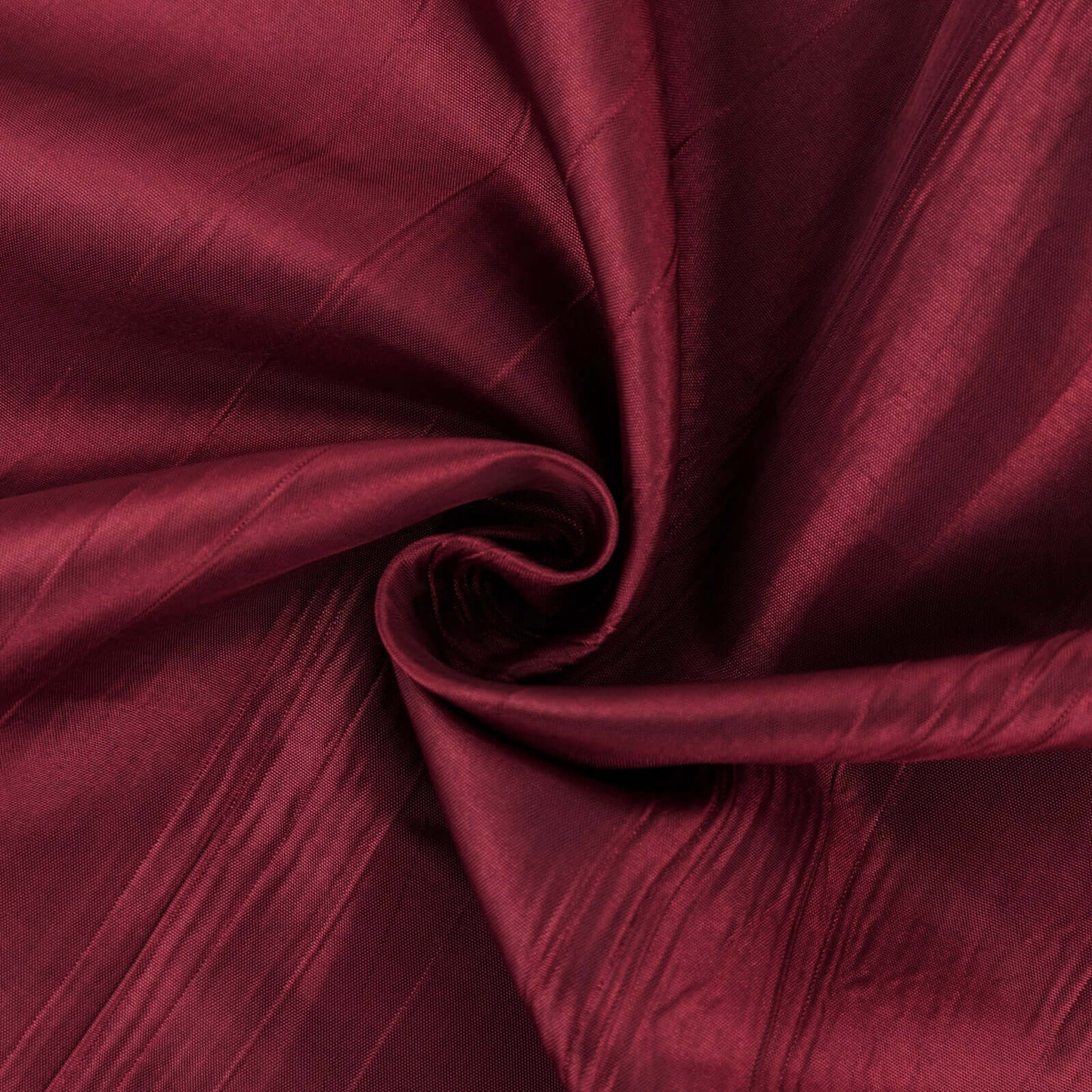 54"x10 Yards Burgundy Accordion Crinkle Taffeta Fabric Bolt