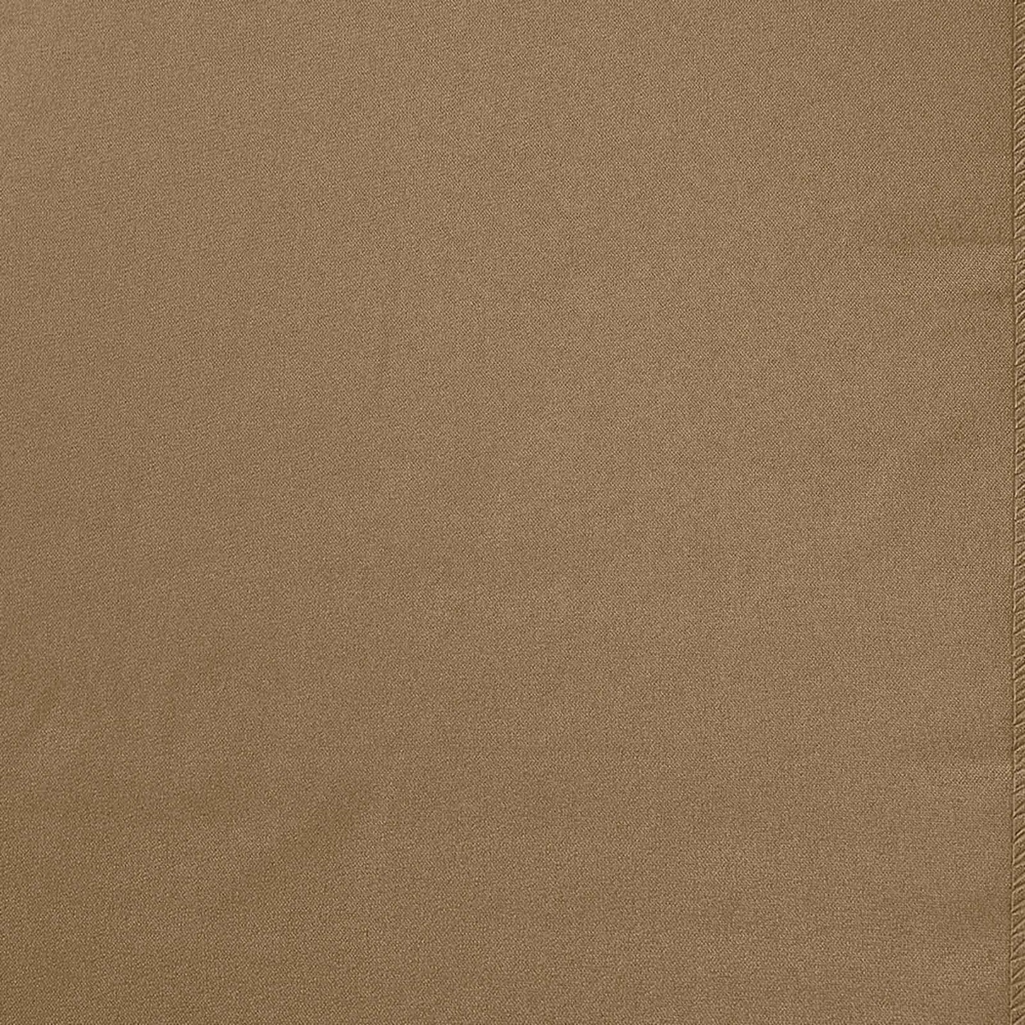 Polyester 12"x108" Table Runner Taupe - Durable & Wrinkle-Resistant Table Decor