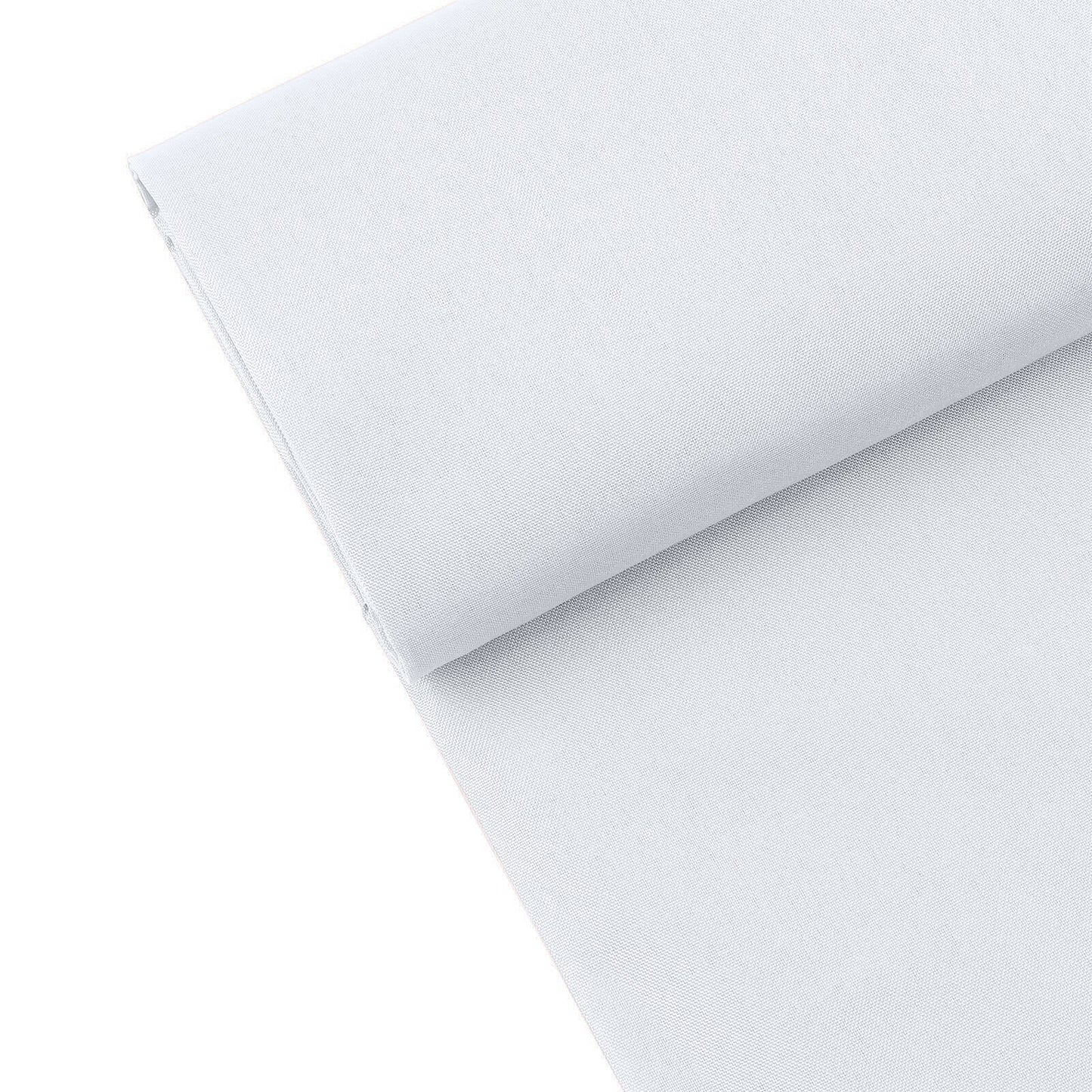 54"x10 Yards Premium Polyester White Fabric Bolt, DIY Craft Fabric Roll for Upholstery, Curtains, and Event Decor