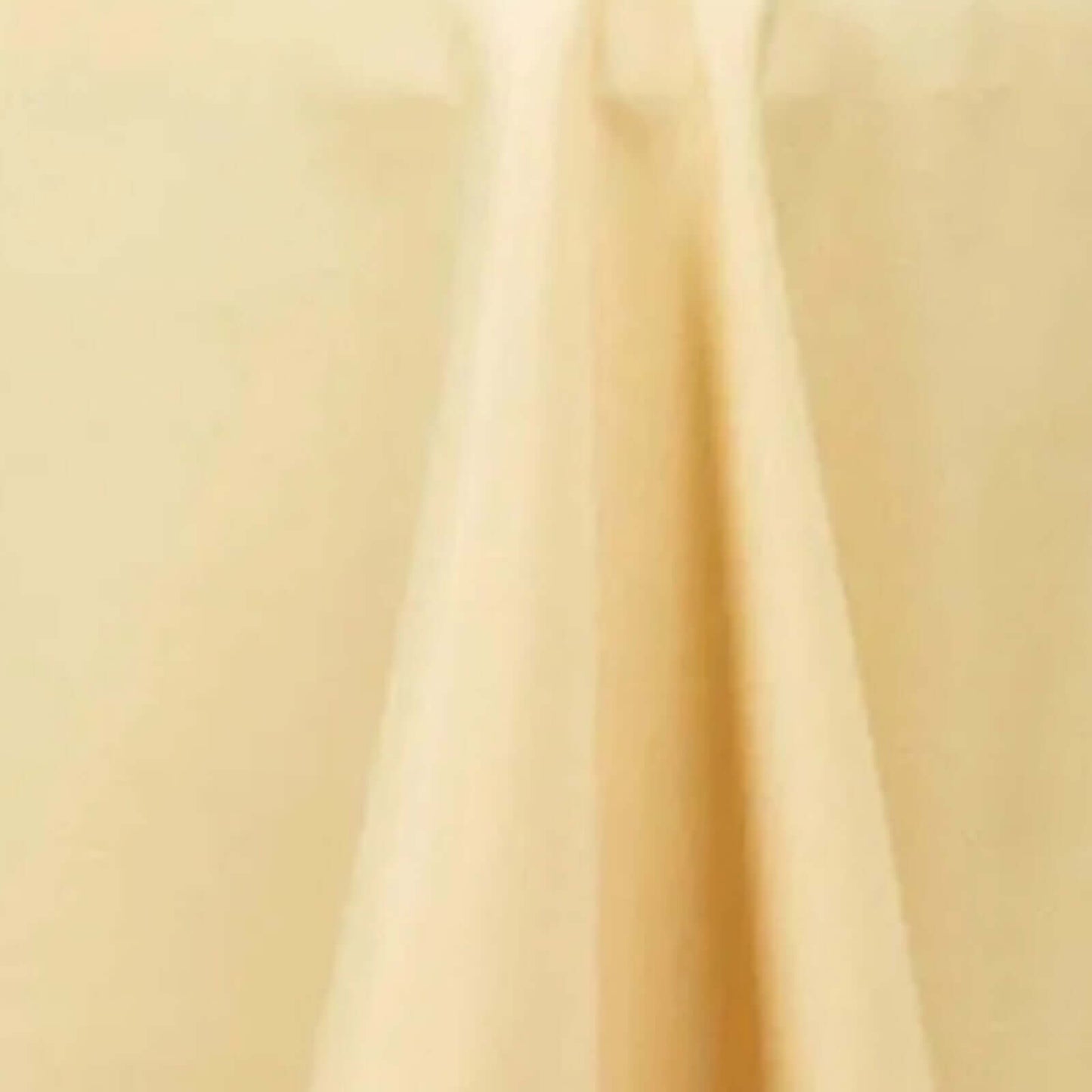 Premium Polyester 90"x156" Rectangle Tablecloth Champagne - Seamless 220GSM Stain-Resistant Table Cover