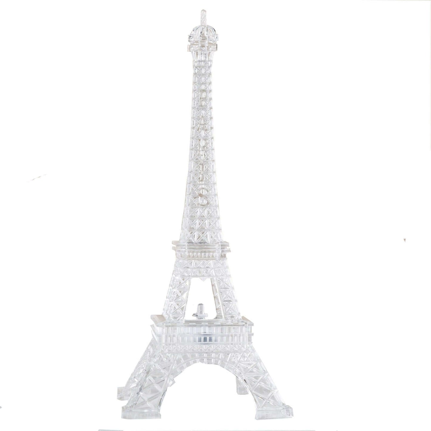 LED Centerpiece Eiffel Tower Design Color Changing - Light Up Night Party Decor 10"