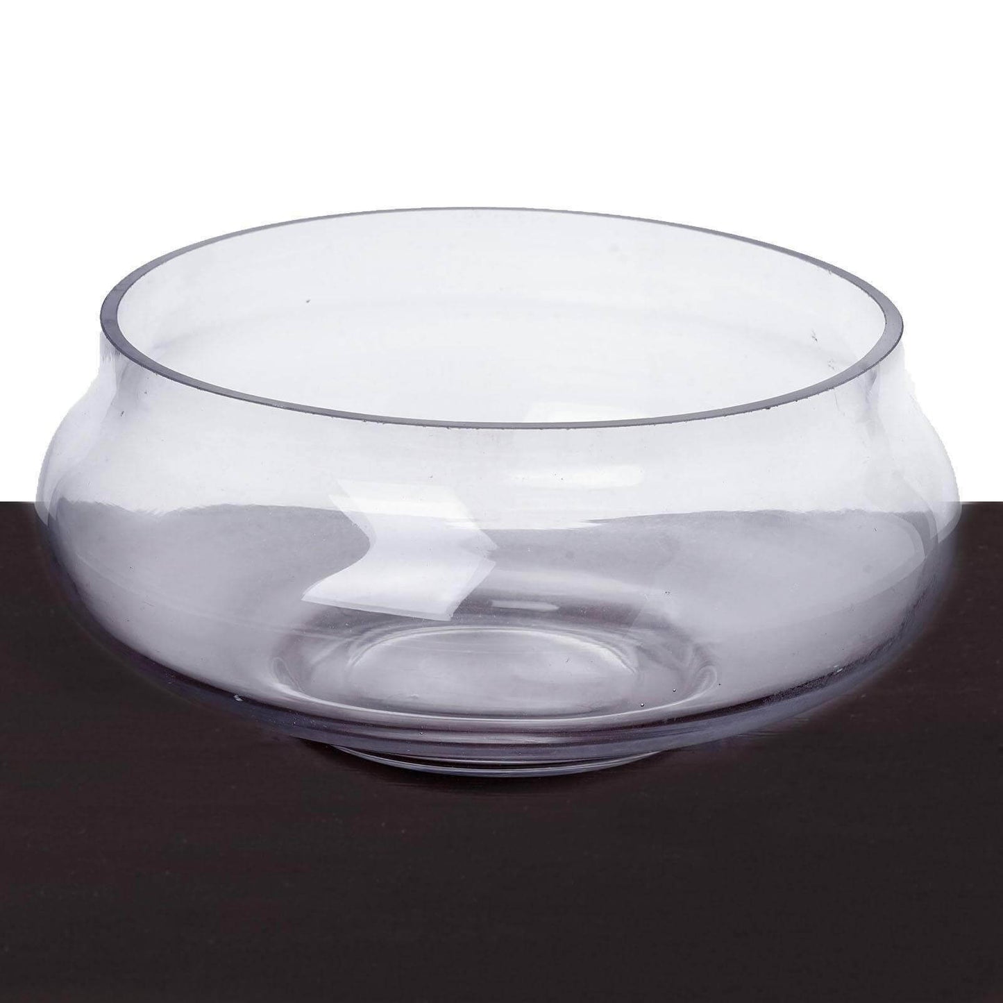 Glass Floating Candle Bowl Multi-Purpose Design - Table Centerpiece for Decor 7"