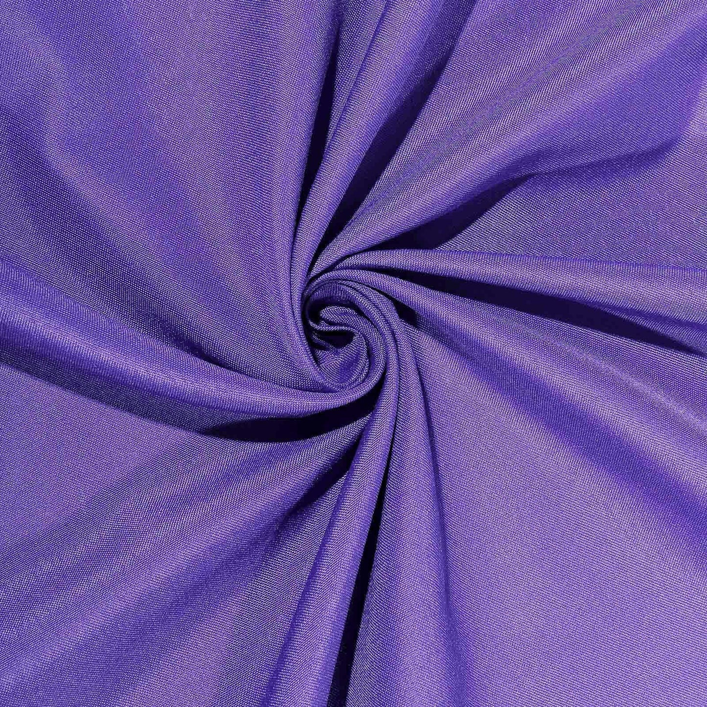 Polyester 70"x70" Table Overlay Square Tablecloth Purple - Wrinkle-Resistant & Durable Table Cover