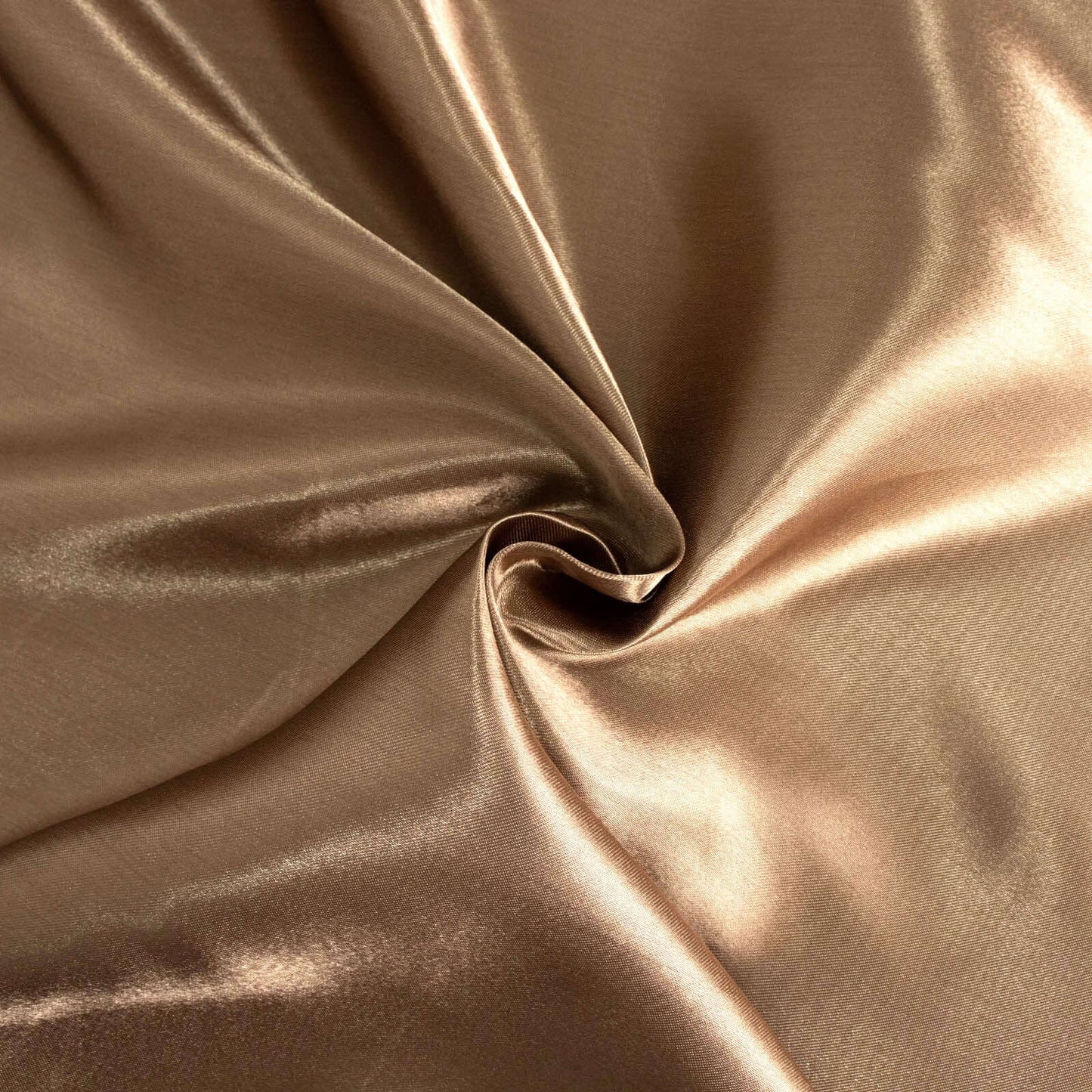 Satin Rectangular 60"x102" Tablecloth Taupe - Smooth and Lustrous Table Cover