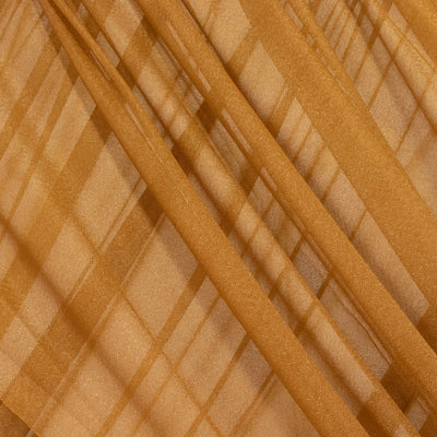 Gold Sheer Backdrop Drape – 5ftx32ft Wedding Arch & Ceiling Decor Panel, Wrinkle Free with Soft Shimmer