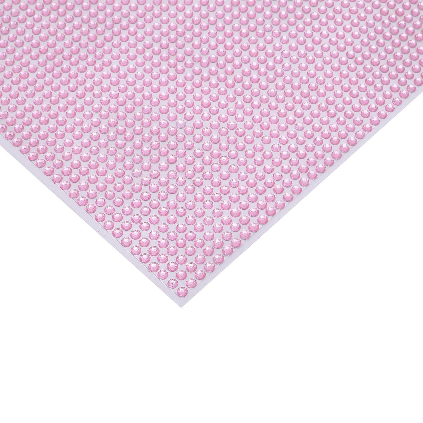 21â€x11†Blush Self Adhesive Rhinestone Diamond Sticker Wrap Sheets, DIY Craft Gem Stickers