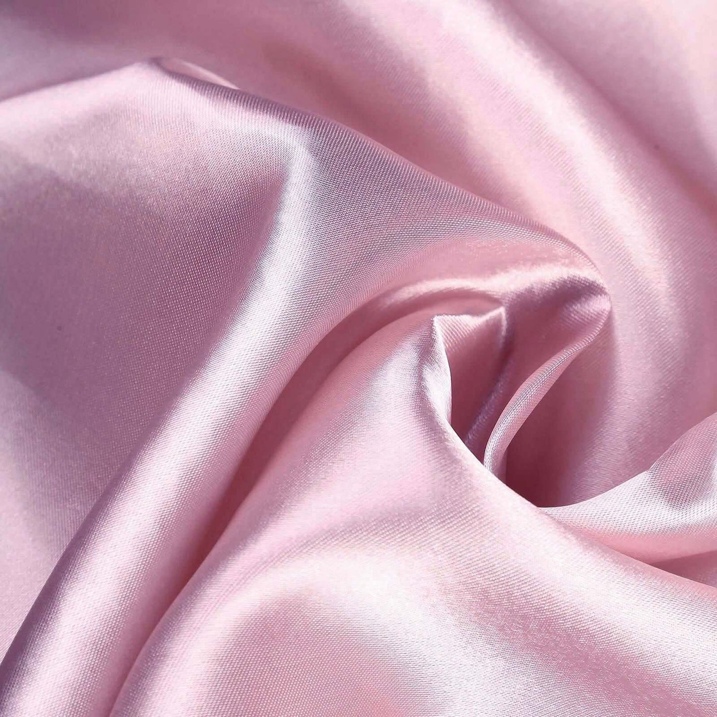 Satin 120" Round Tablecloth Pink - Stylish Seamless Table Cover