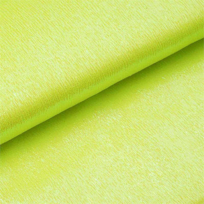 54" x 10 Yards Yellow Glossy Polyester Fabric Roll