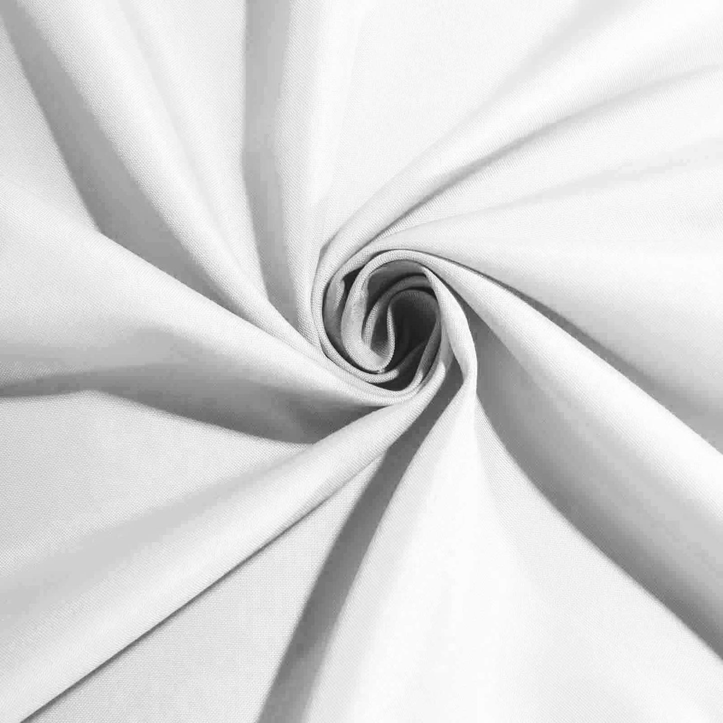 5 Pack Polyester 17"x17" Napkins White - Durable & Wrinkle Resistant Dinner Napkins for Everyday Dining & Events