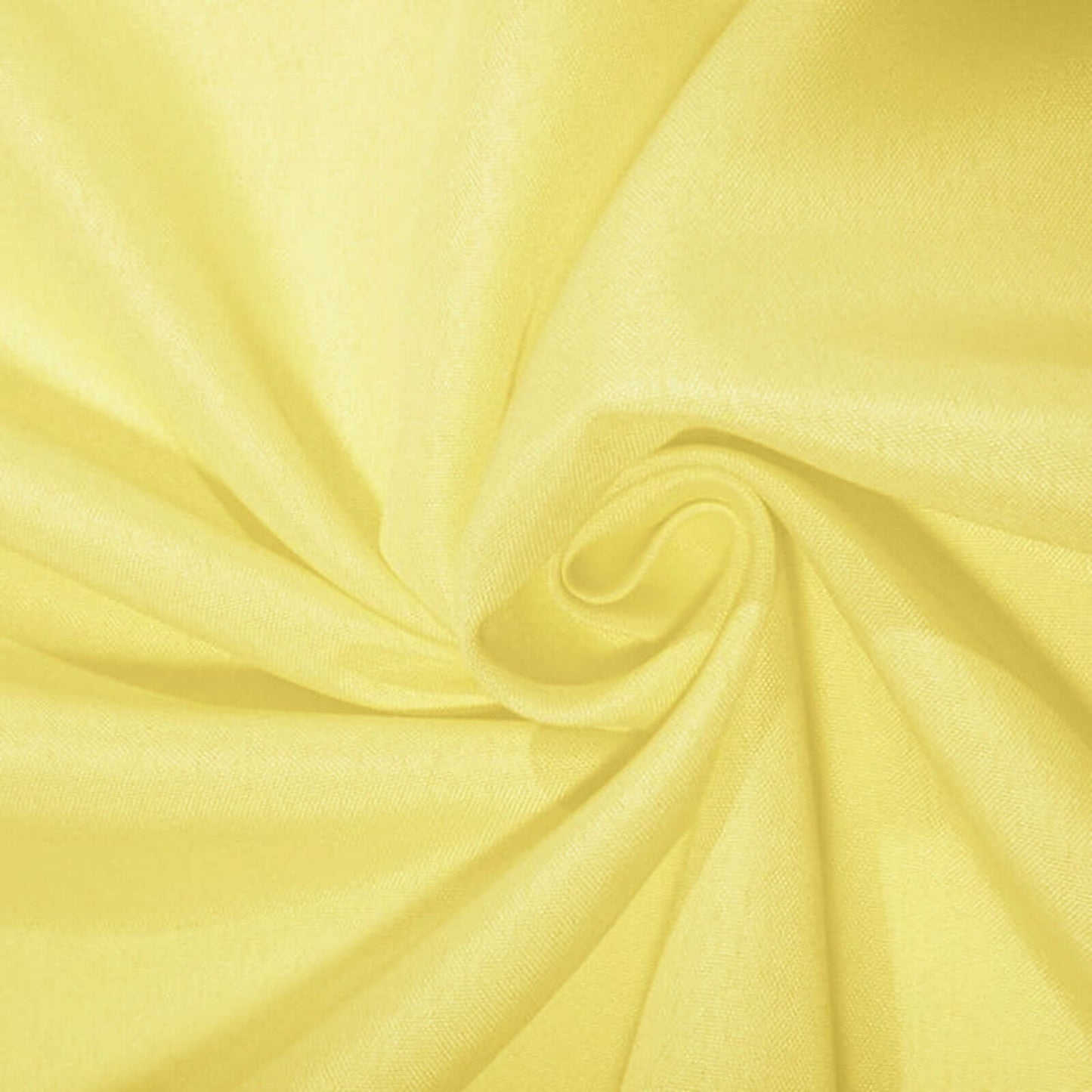 Polyester 90" Round Tablecloth Yellow - Stain & Wrinkle-Resistant Table Cover