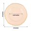 10-Pack Plastic 10" Dinner Plates in Nude with Gold Scalloped Rim - Disposable Large Party Plates