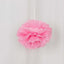 6 Pack 10" Pink Tissue Paper Pom Poms Flower Balls, Ceiling Wall Hanging Decorations