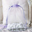 10 Pack 5"x7" Lavender Lilac Organza Drawstring Wedding Party Favor Gift Bags