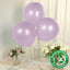10 Pack Lavender Lilac Biodegradable Balloons, 18" Thickened Extra Strong Eco-friendly Latex Helium Party Balloons
