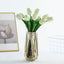 10 Stems 13" White Real Touch Artificial Foam Tulip Flower Bouquets