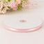 100 Yards 3/8" Blush Single Face Decorative Satin Ribbon