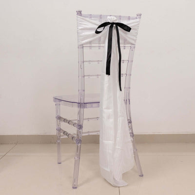 100 Yards 7/8" Black Single Face Decorative Satin Ribbon