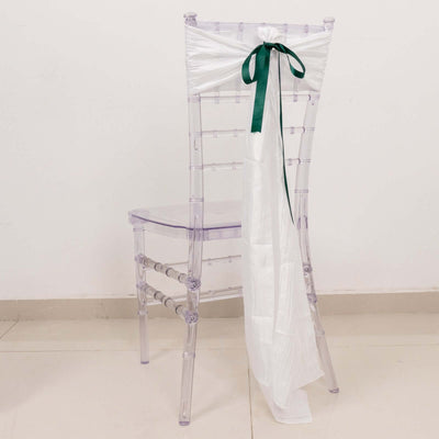 100 Yards 7/8" Hunter Emerald Green Single Face Decorative Satin Ribbon