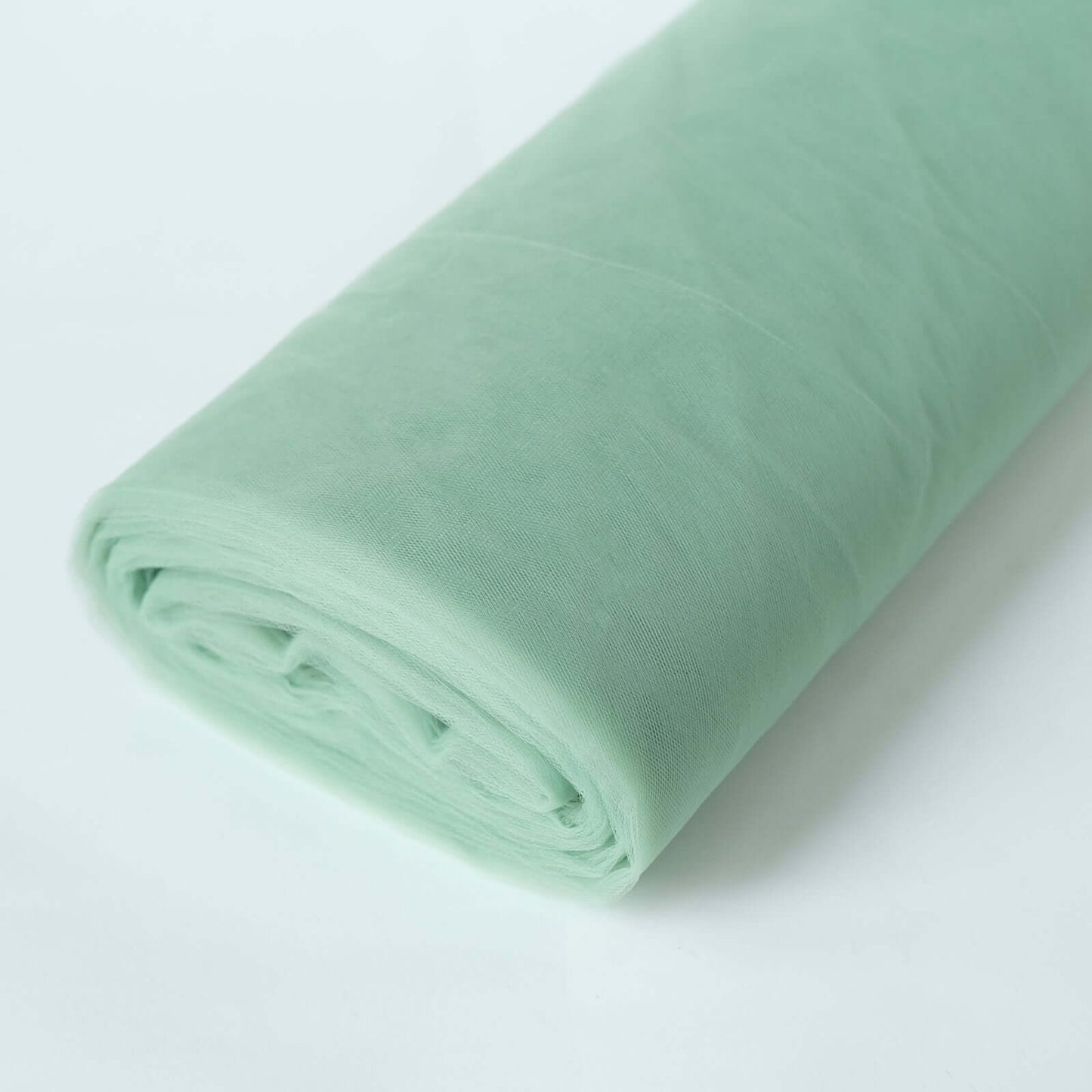 108"x50 Yards Sage Green Tulle Fabric Bolt, DIY Craft Fabric Roll