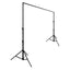 10ft Metal DIY Adjustable Heavy Duty Portable Photo Backdrop Stand Kit