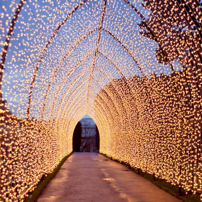 10ftx30ft LED Curtain String Lights 8 Modes Warm White 900 LED Plug-in Waterproof Fairy Lights for Indoor Outdoor