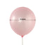 50 Pack Blush Biodegradable Balloons, 12" Thickened Extra Strong Eco-friendly Latex Helium Party Balloons