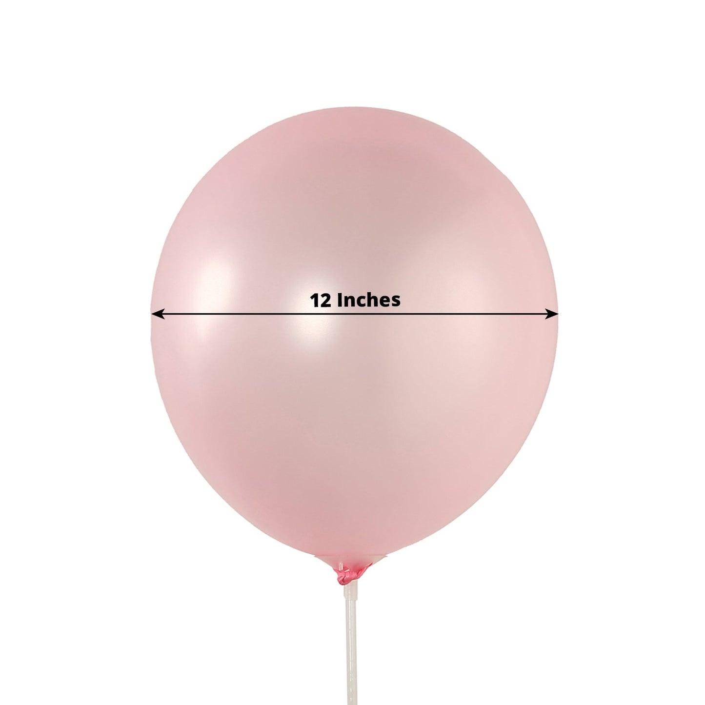 50 Pack Blush Biodegradable Balloons, 12" Thickened Extra Strong Eco-friendly Latex Helium Party Balloons