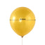 50 Pack Gold Biodegradable Balloons, 12" Thickened Extra Strong Eco-friendly Latex Helium Party Balloons
