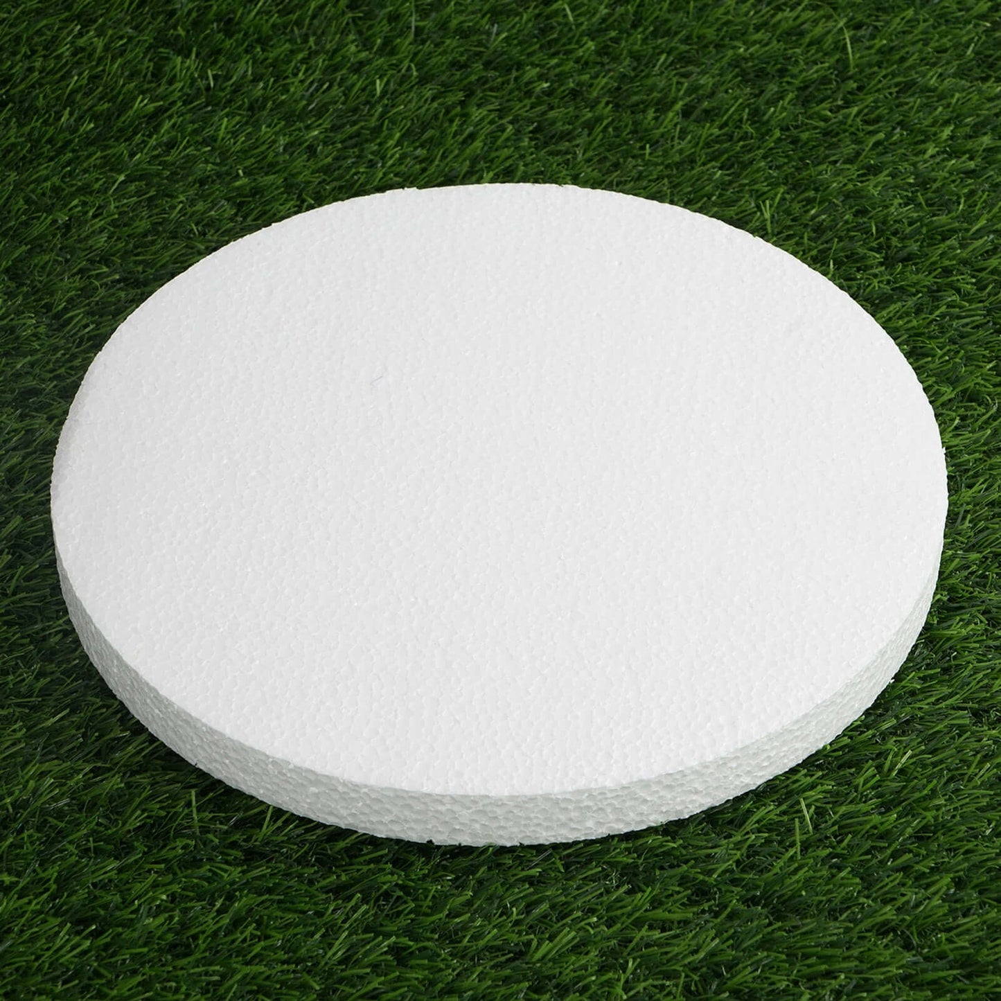 12 Pack 10" White StyroFoam Disc, DIY Polystyrene Foam Craft Supplies
