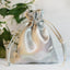 12 Pack 3"x4" Silver Satin Drawstring Wedding Party Favor Gift Bags