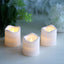 12-Pack LED Votive Candles Classic White Design - Reusable Flameless Battery Operated Lights