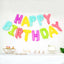 13" Ready-To-Use Colorful "Happy Birthday" Mylar Foil Balloon Banner