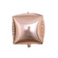 14" 4D Rose Gold Cube Shaped Mylar Foil Helium Air Balloons