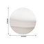 10-Pack Candle Plate Circle Acrylic Mirror Tray Silver Round - Event Centerpiece Decor 14"