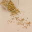 14400 Pcs Faux Diamond Rhinestone Vase Fillers Gold, Wedding Table Scatter Gems Sparkling Decorative Design 3mm