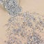 14400 Pcs Faux Diamond Rhinestone Vase Fillers Silver, Wedding Table Scatter Gems Sparkling Decorative Design 3mm