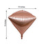 3 Pack 16" Rose Gold 4D Diamond Self-Sealing Reusable Foil Balloon