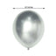 5 Pack 18" Metallic Chrome Silver Latex Helium Air Party Balloons