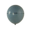 10 Pack Matte Pastel Dusty Blue Biodegradable Balloons 18", Round Eco-friendly Thick Latex Party Balloons