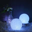 2-Pack LED Light Globes Color Changing - Battery Operated Ball Centerpieces 6"