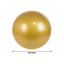 2 Pack 20" Inflatable Gold Decorative Balls - Round Vinyl Pool and Party Balls, Lightweight & Fun