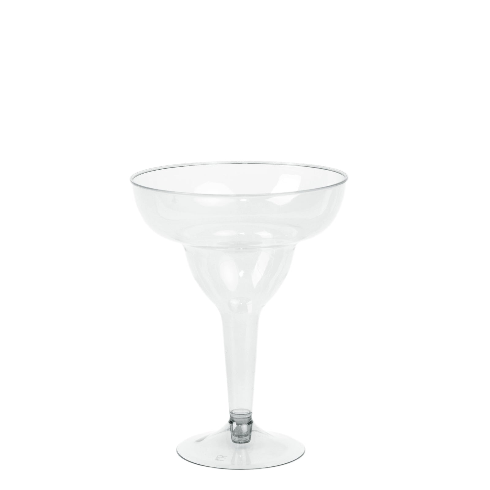 20-Pack Plastic Margarita Glasses Clear - Sturdy Disposable Glasses for Pina Coladas 10oz - Disposables